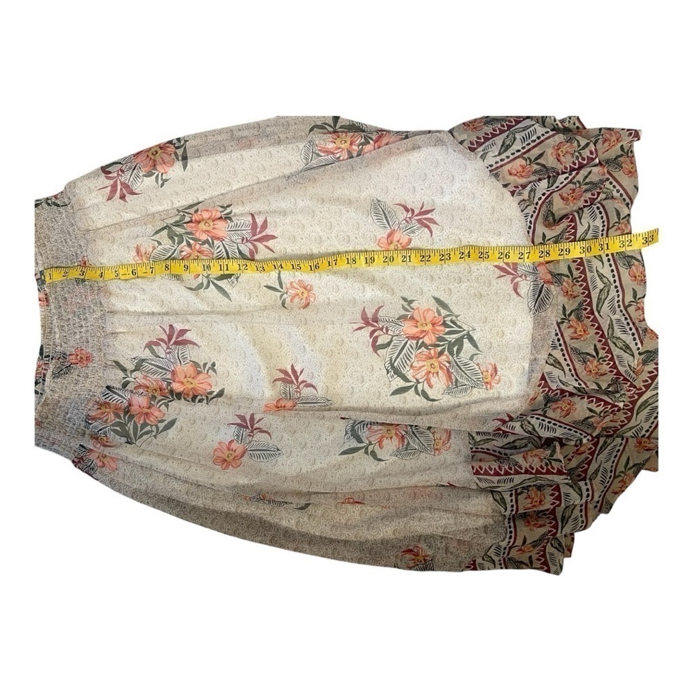 Style & Company Petite Floral skirt Size Women’s Medium Petite, Ruffle hem Lined - Picture 5 of 9
